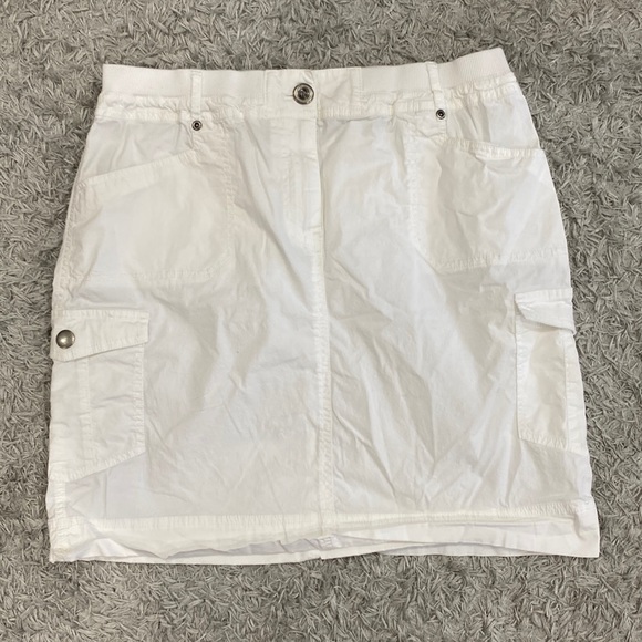 Chico’s Womens Cargo White skirt - Picture 1 of 6